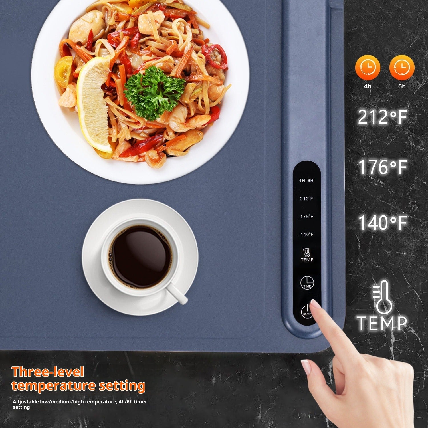 Silicone Dishes Warming Plate