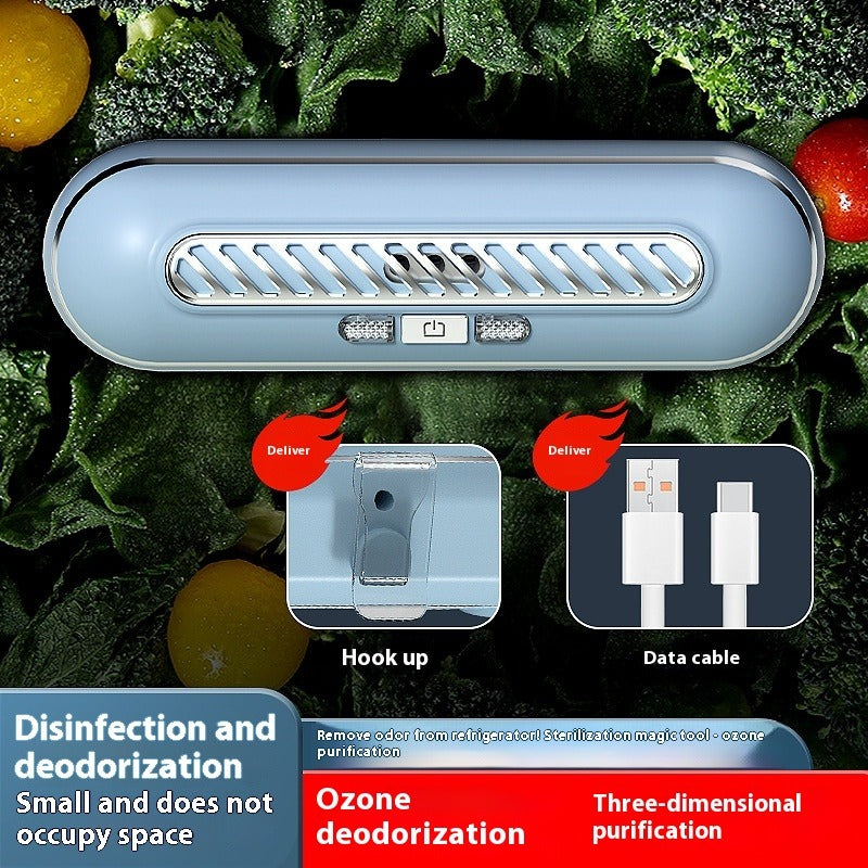 Ozone Refrigerator Deodorizer USB Air Purifier