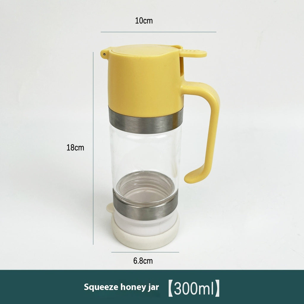 Borosilicate Glass Honey Dripper Bottle
