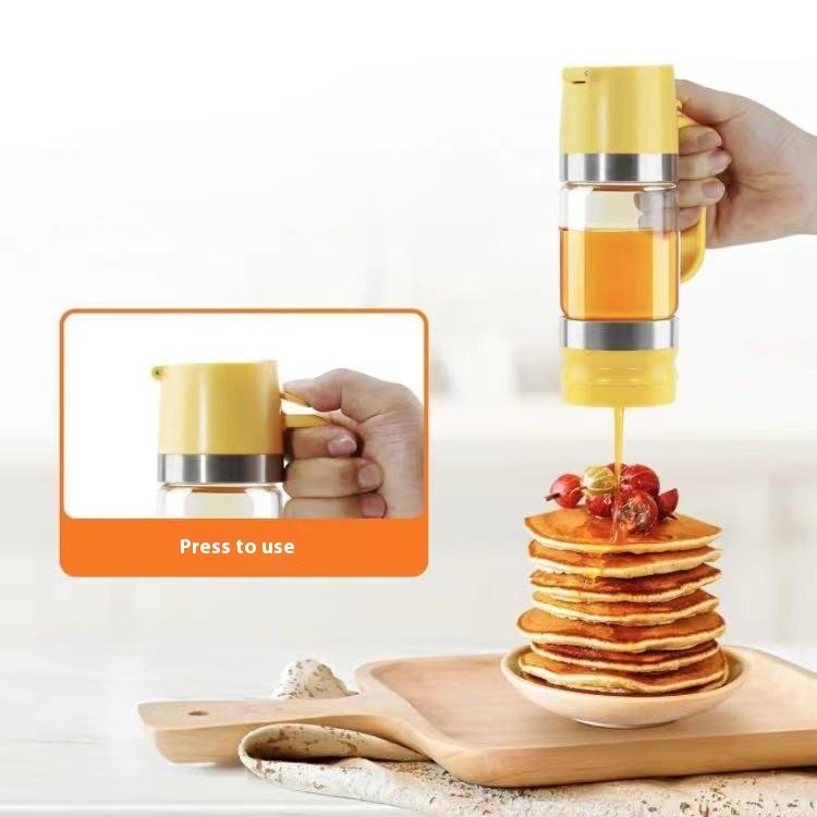 Borosilicate Glass Honey Dripper Bottle