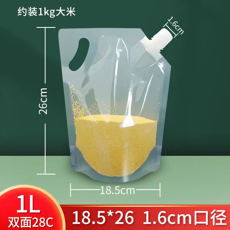 Food-Grade Sealed Storage Bags for Grains and Rice