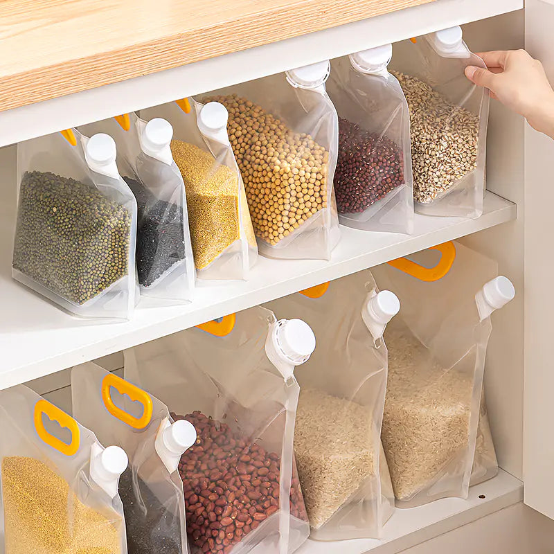 Food-Grade Sealed Storage Bags for Grains and Rice