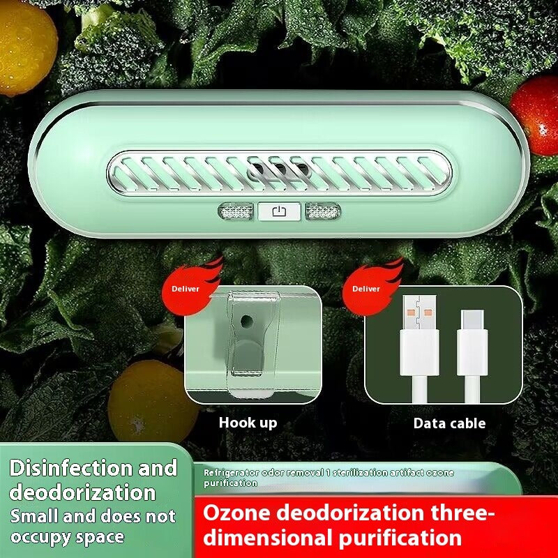 Ozone Refrigerator Deodorizer USB Air Purifier