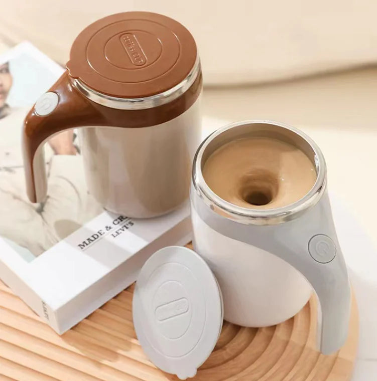 Automatic Stirring Stainless Steel Coffee Mug (Portable)