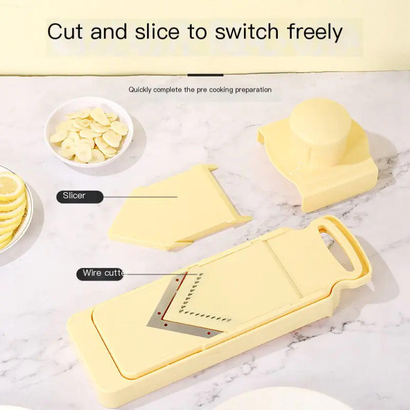 Multifunctional Vegetable Cutter and Slicer Tool