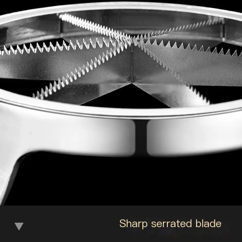 Thick Zinc Alloy Fruit Slicer for Home Use
